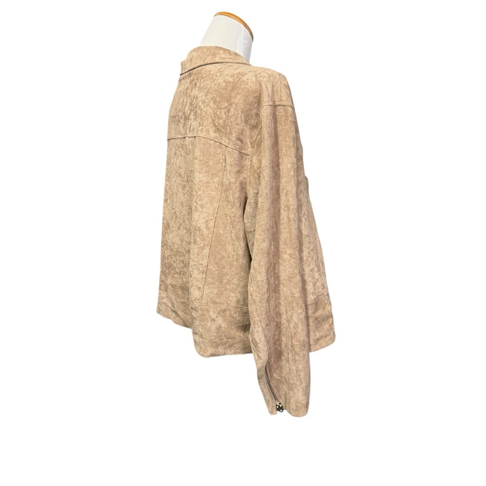 ✨NWT Anthropologie |Blank NYC | Faux Suede Moto Jacket - Picture 6 of 12